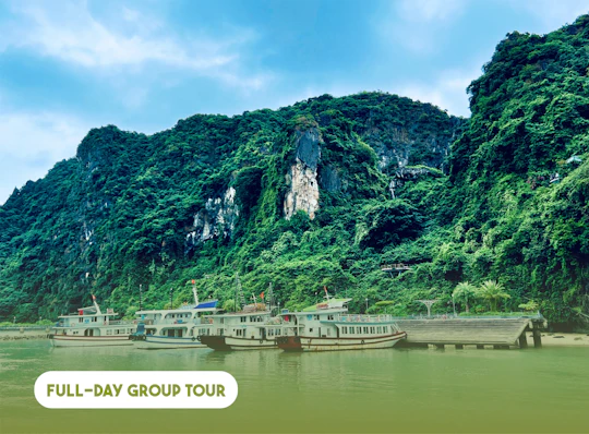 Ha Long Bay boat and caves full-day tour from Ha Noi
