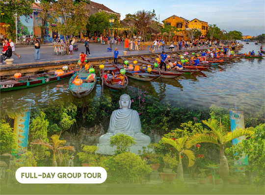 Full-day tour from Hue - Hoi An ancient town and Marble Mountains