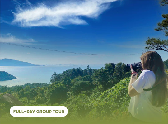 Marble Mountains, Hai Van pass, and Lang Co beach tour with lunch