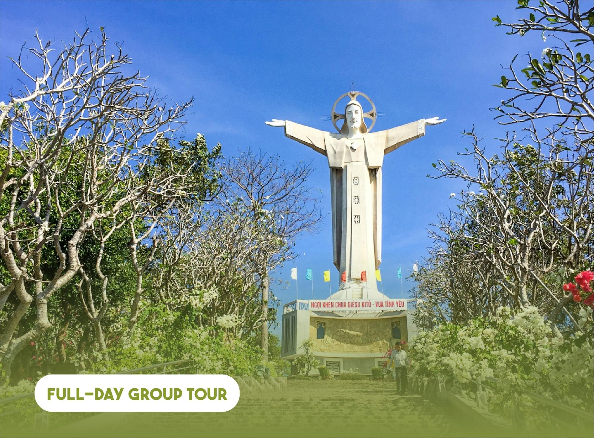 Full-Day Vung Tau Beach City Guided Tour from Ho Chi Minh City