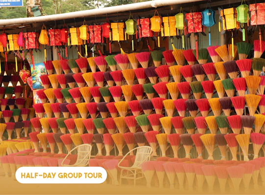 Half-day tour from Hue - The ancient painting crafts of Sinh Village and  the Thuy Xuan incense village