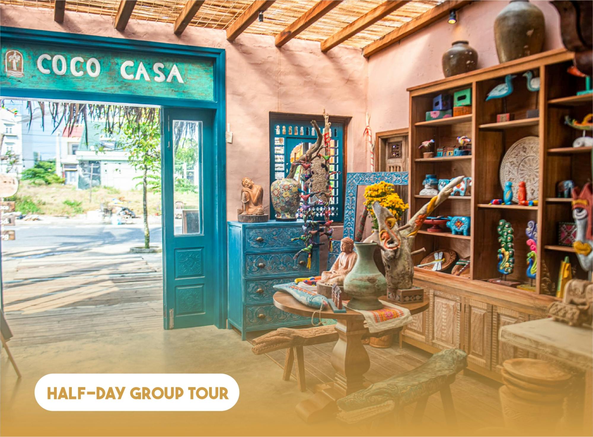 Excursão privada de meio dia pela Art of Green em Hoi An com almoço
