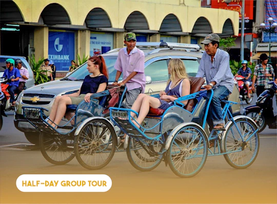 Ho Chi Minh City and China Town tour by cyclo
