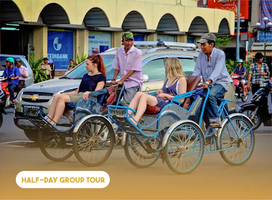 Ho-Chi-Minh-Stadt und China Town-Tour mit dem Cyclo