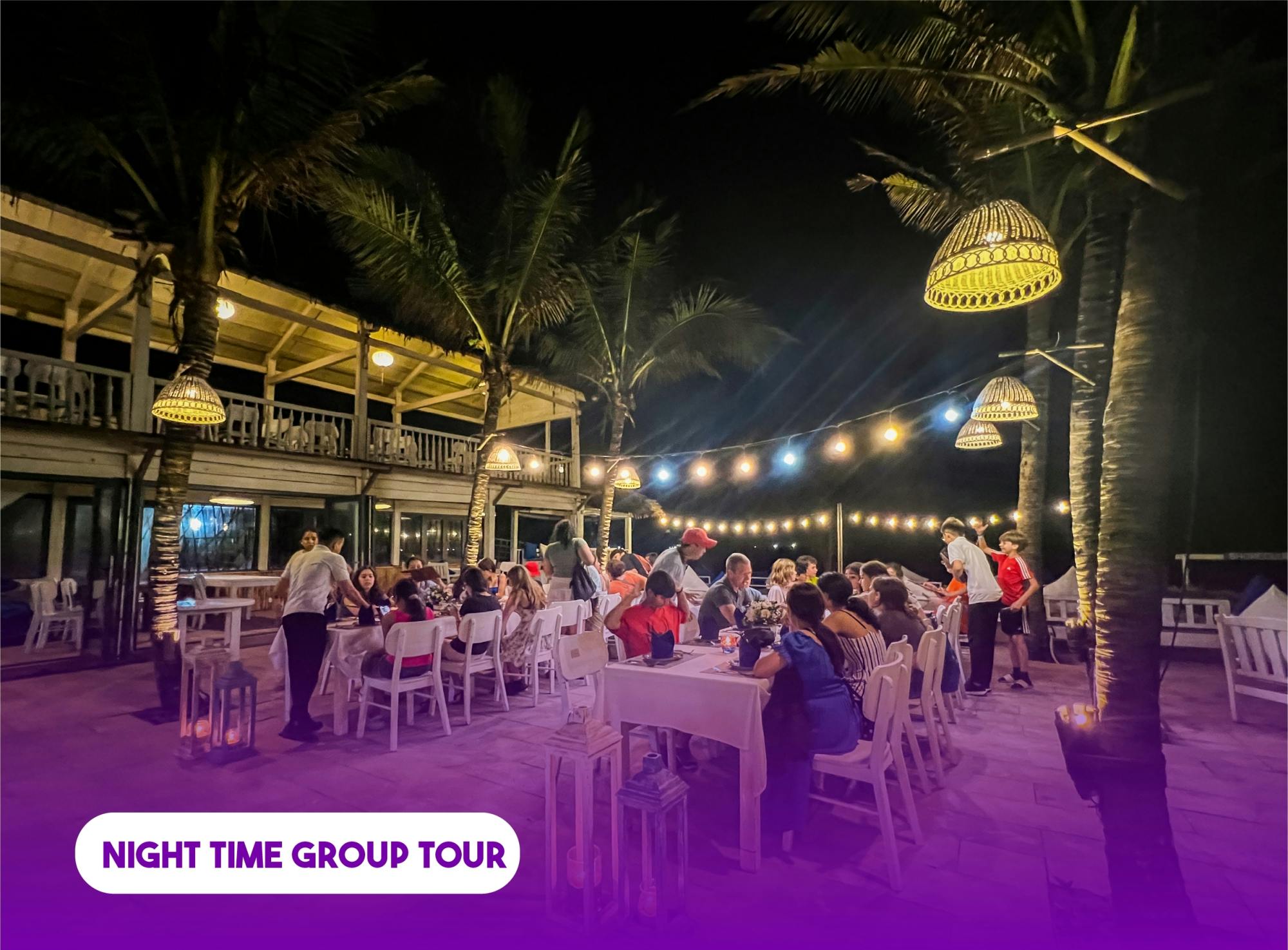Esperienza di safari sul fiume Hoi An con cena a lume di candela sulla spiaggia