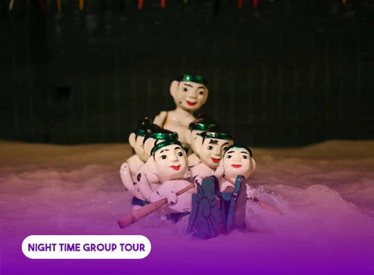 Vietnamese Water Puppet evening show with dinner