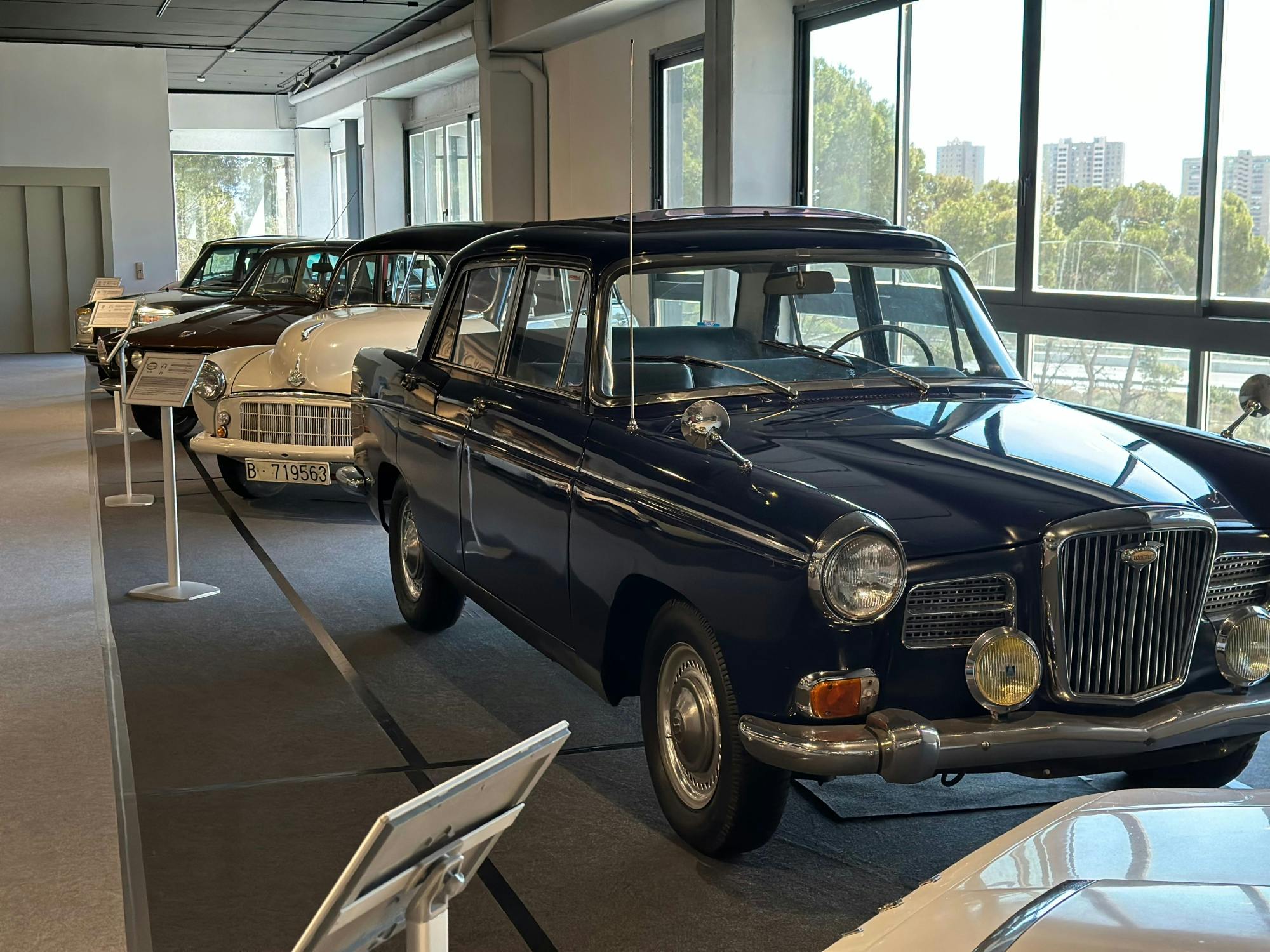 Finestrat Motor Museum in Alicante with transfers