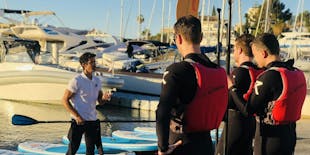 Excursão guiada de stand-up paddle em Calanova