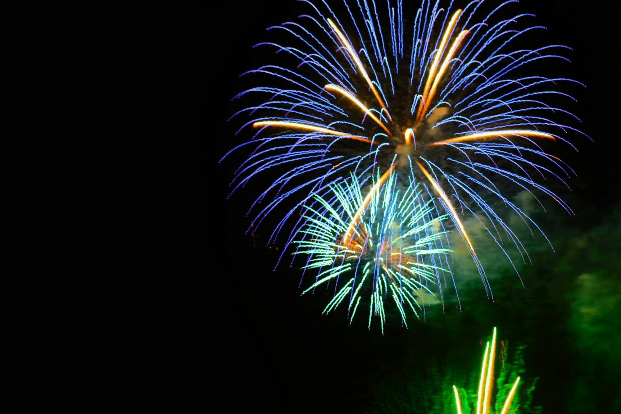 Costa Dorada fireworks display boat cruise