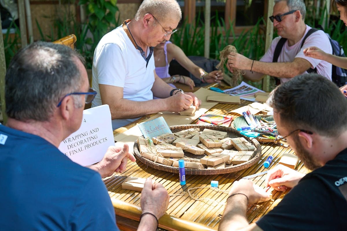 3,5 uur durende zeepmaakworkshop in Hoi An