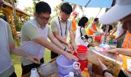3,5 uur durende afvalenzymproductie in Hoi An