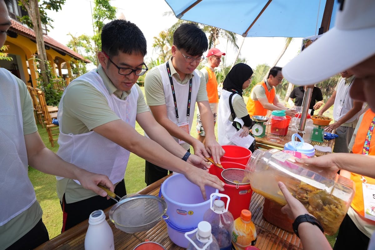 3,5 uur durende afvalenzymproductie in Hoi An