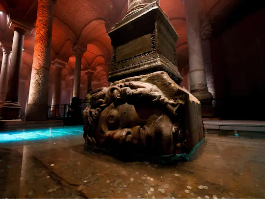 Bilhete de entrada rápido para a Cisterna da Basílica e guia áudio opcional