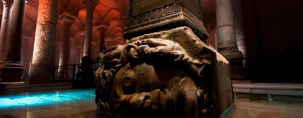 Billet d'entrée rapide à la Citerne Basilique et audioguide en option