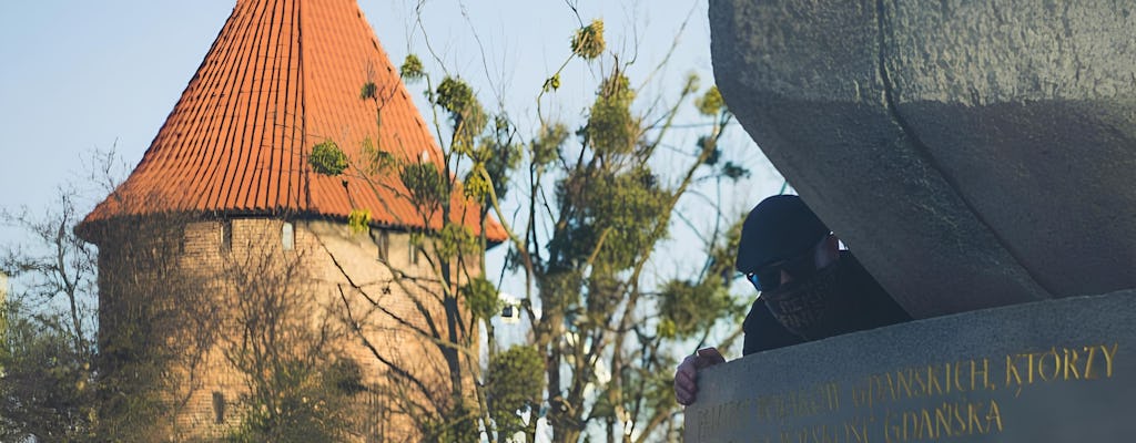 Interactive spy-themed city game with host-guide in Gdańsk Old Town