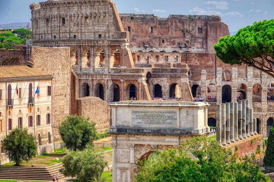 Portugese rondleiding langs hoogtepunten van het oude Rome