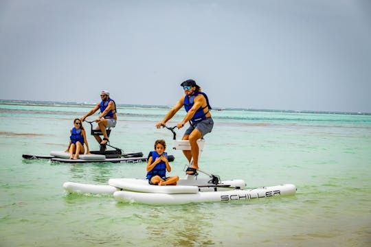 journée d'excursion dans la réserve écologique de Punta Cana en VTT et en vélo aquatique