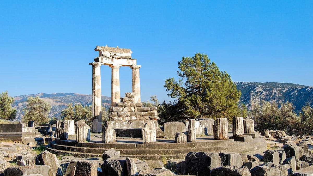 Delphi zelfgeleide audiovisuele tour met 3D-modellen