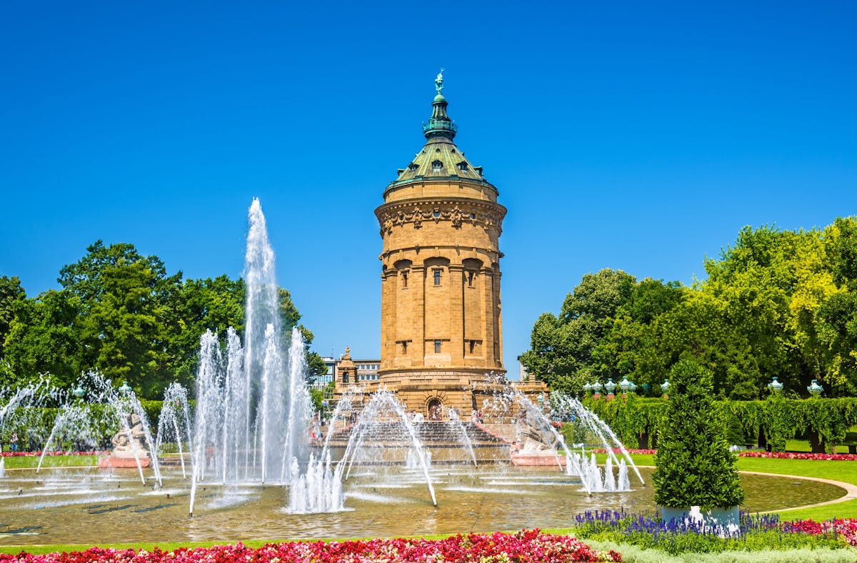 1 uur durende tour langs de hoogtepunten van Mannheim met een local