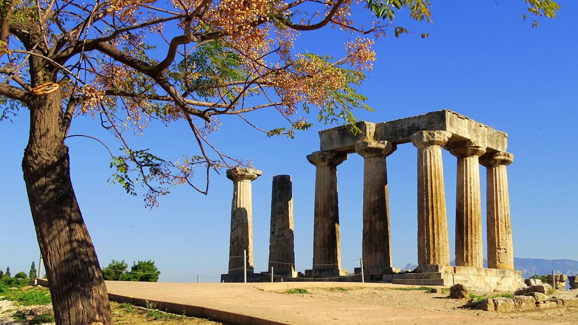 Guided tour of ancient Corinth with olive oil tasting