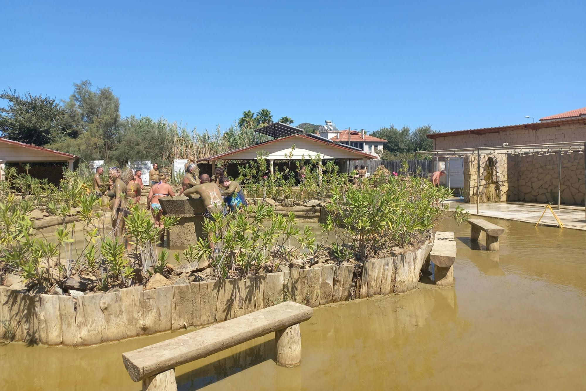 Wellness centre visit with mud bath and Turkish bath in Dalyan