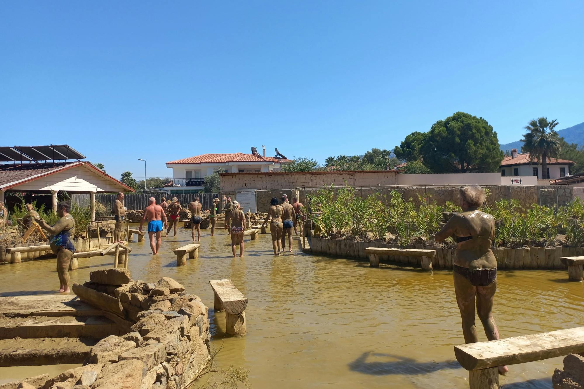 Wellness centre visit with mud bath and Turkish bath in Dalyan