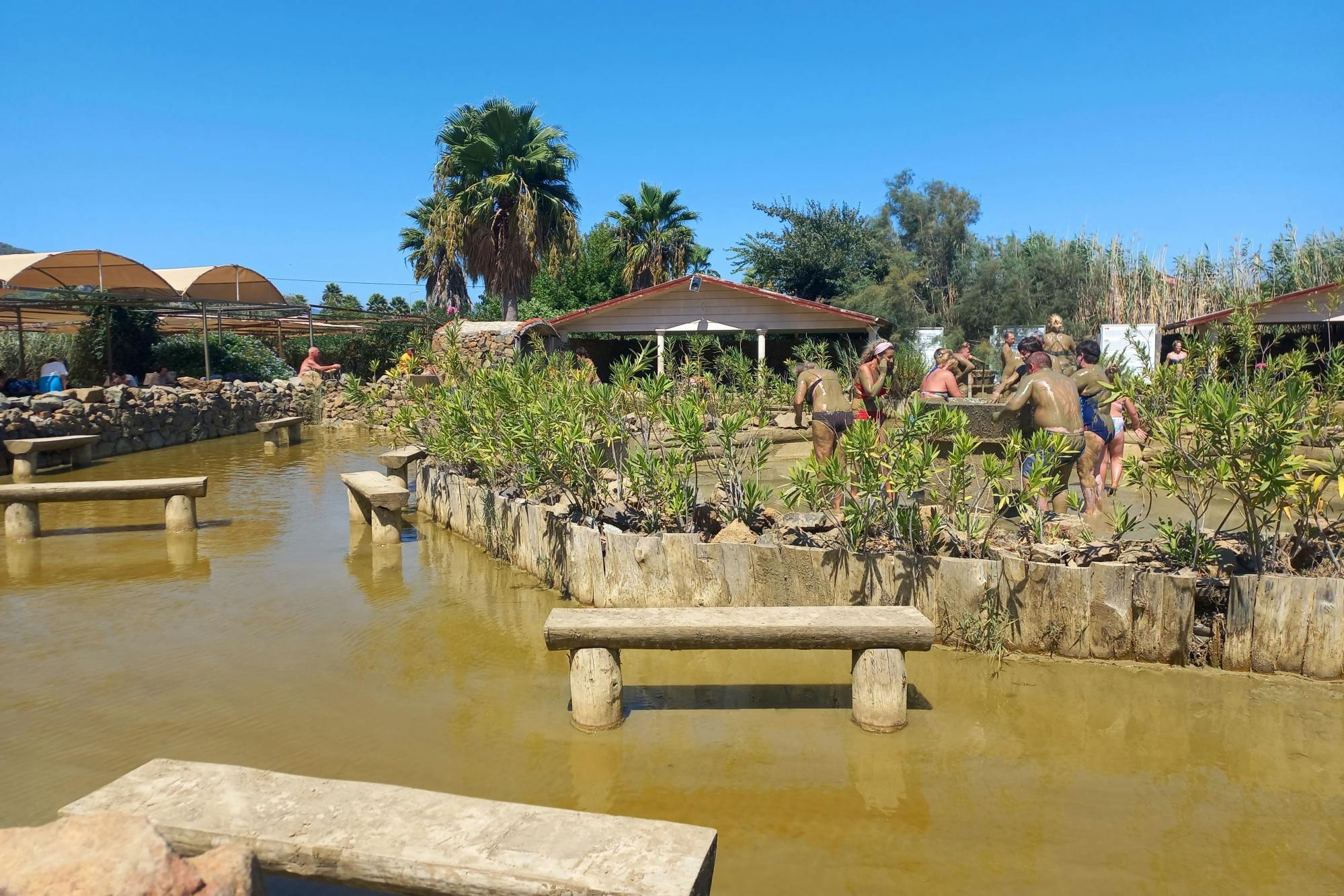 Wellness centre visit with mud bath and Turkish bath in Dalyan