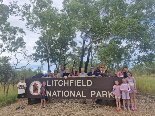 Visite guidée d'une journée complète à Litchfield Park et Berry Springs