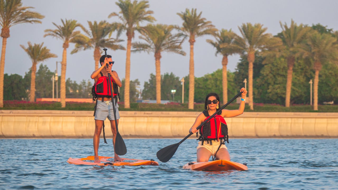 Paddling experience at MIA Park