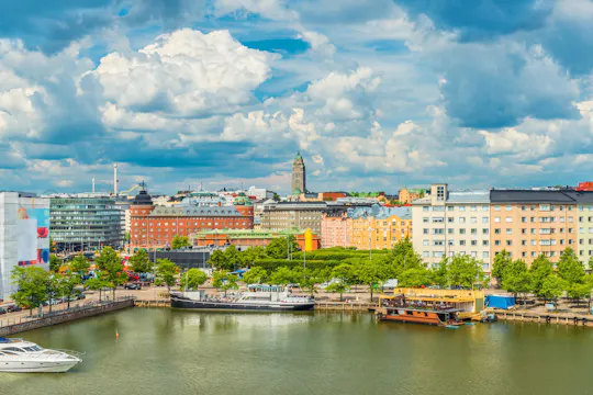 Passeio a pé de 1 hora por Helsinque com um morador local
