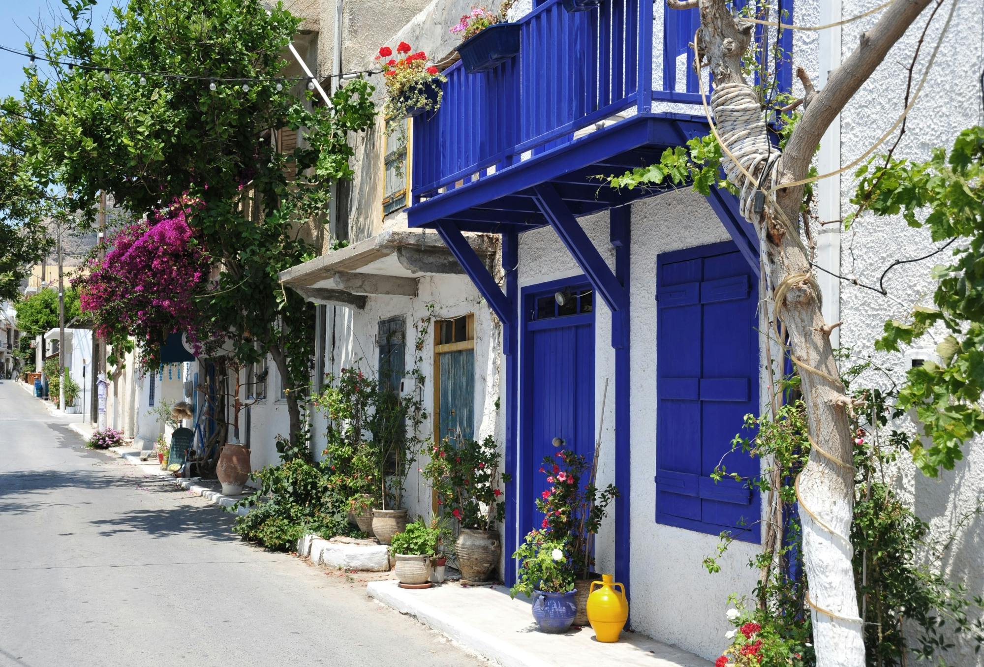 Farm Life and Coastal Village from South Crete