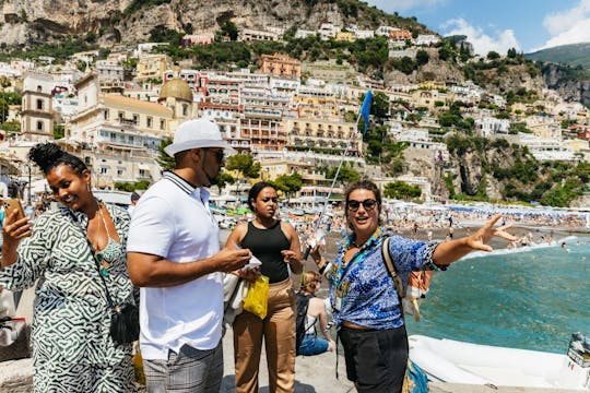 Dagtrip naar Pompeii, Amalfikust en Positano vanuit Rome in het Spaans