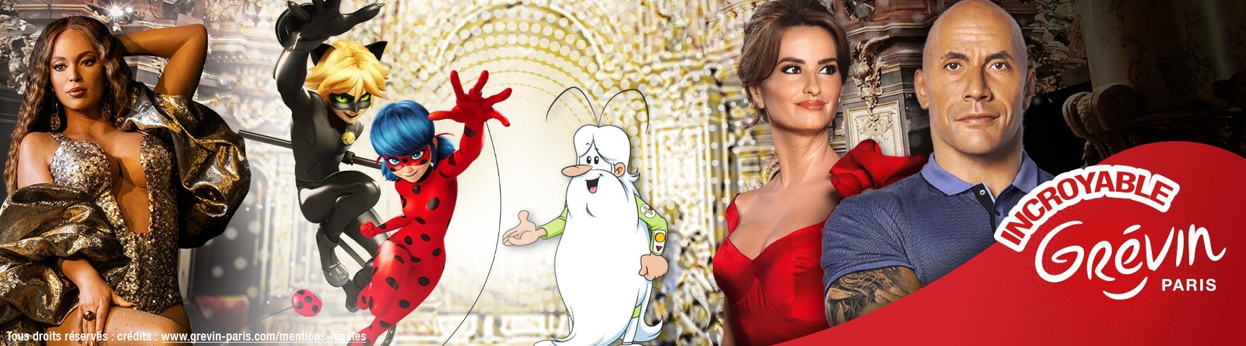 Entrance ticket Grévin Wax Museum Paris