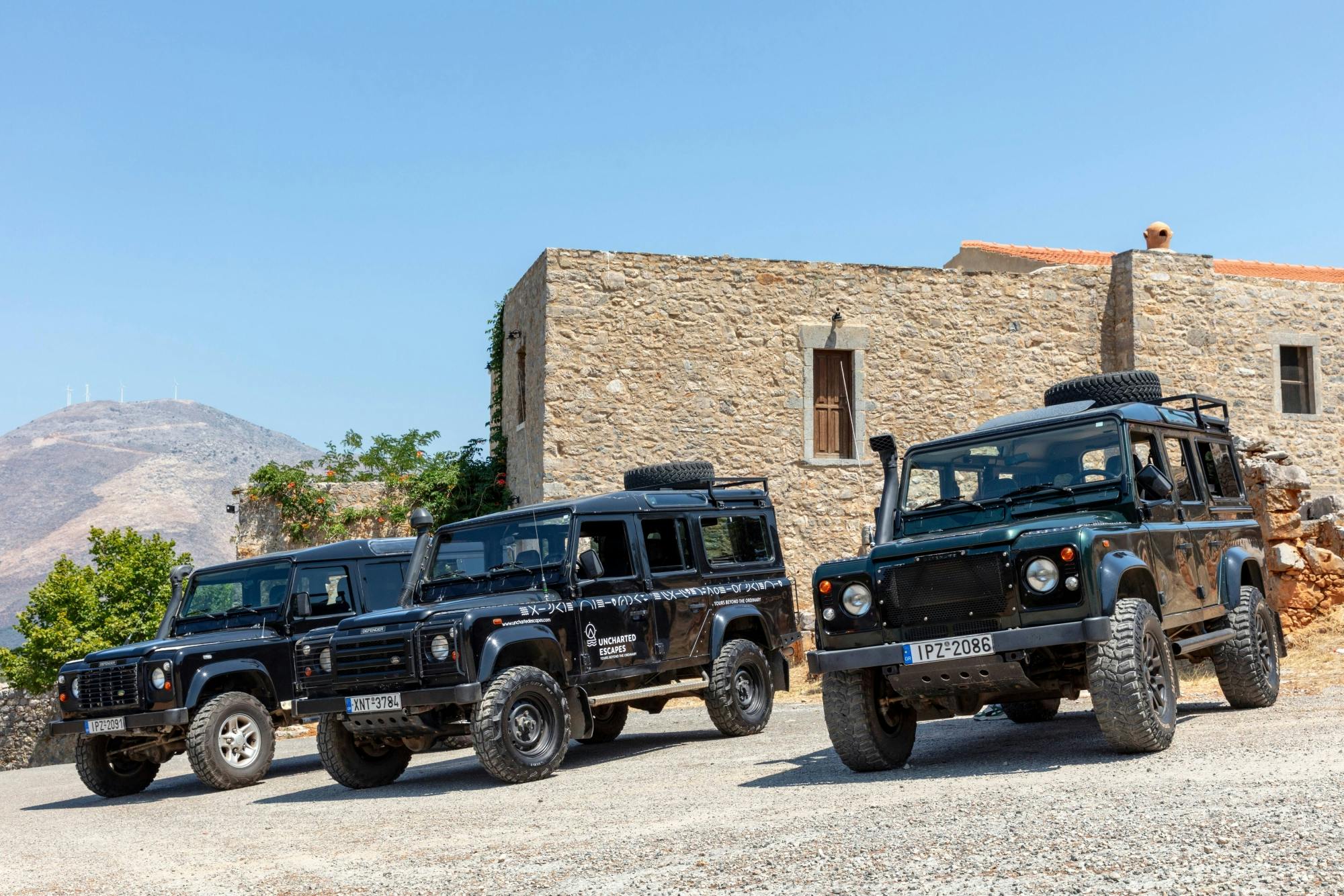 Full-Day Crete wine tasting and 4x4 off-road experience