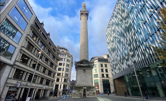 Great Fire Monument ticket with digital audio guide in London