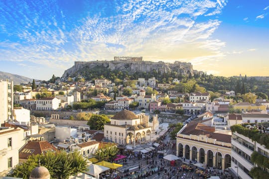 Tour a piedi di Atene con un locale