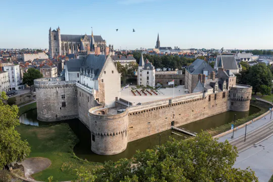 Cartão da cidade de Nantes