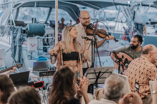 Greek and Corfian Live Music Performance