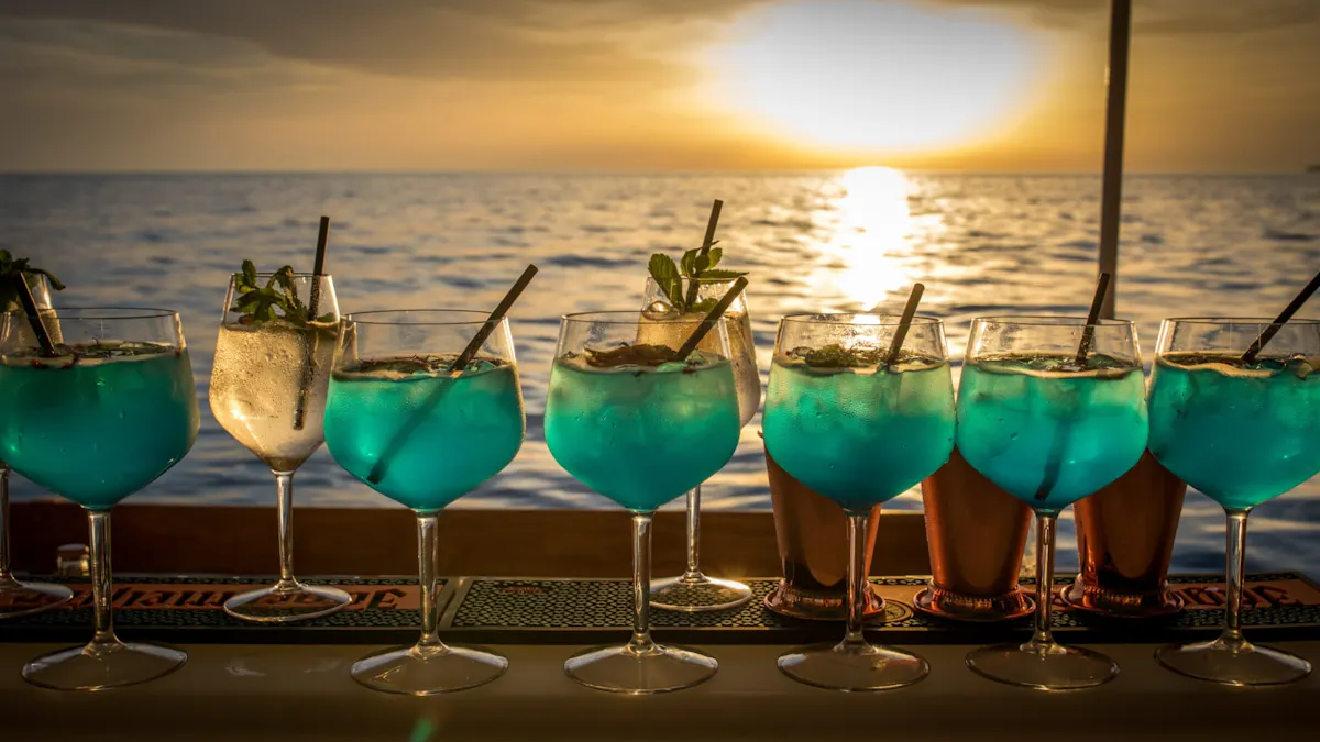 Adults-only sunset boat trip from Dubrovnik with cocktails & canapes