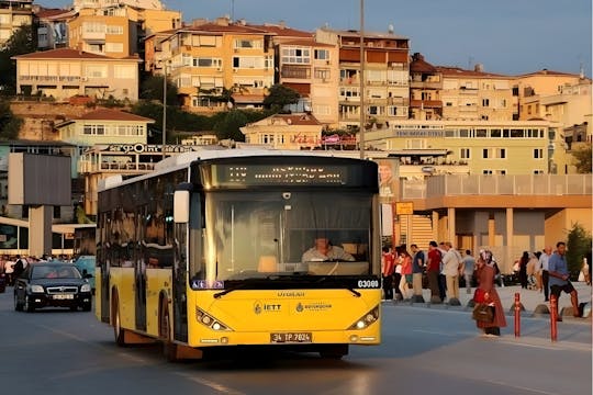Luchthaven, stad en eilanden Istanbul Transportpas