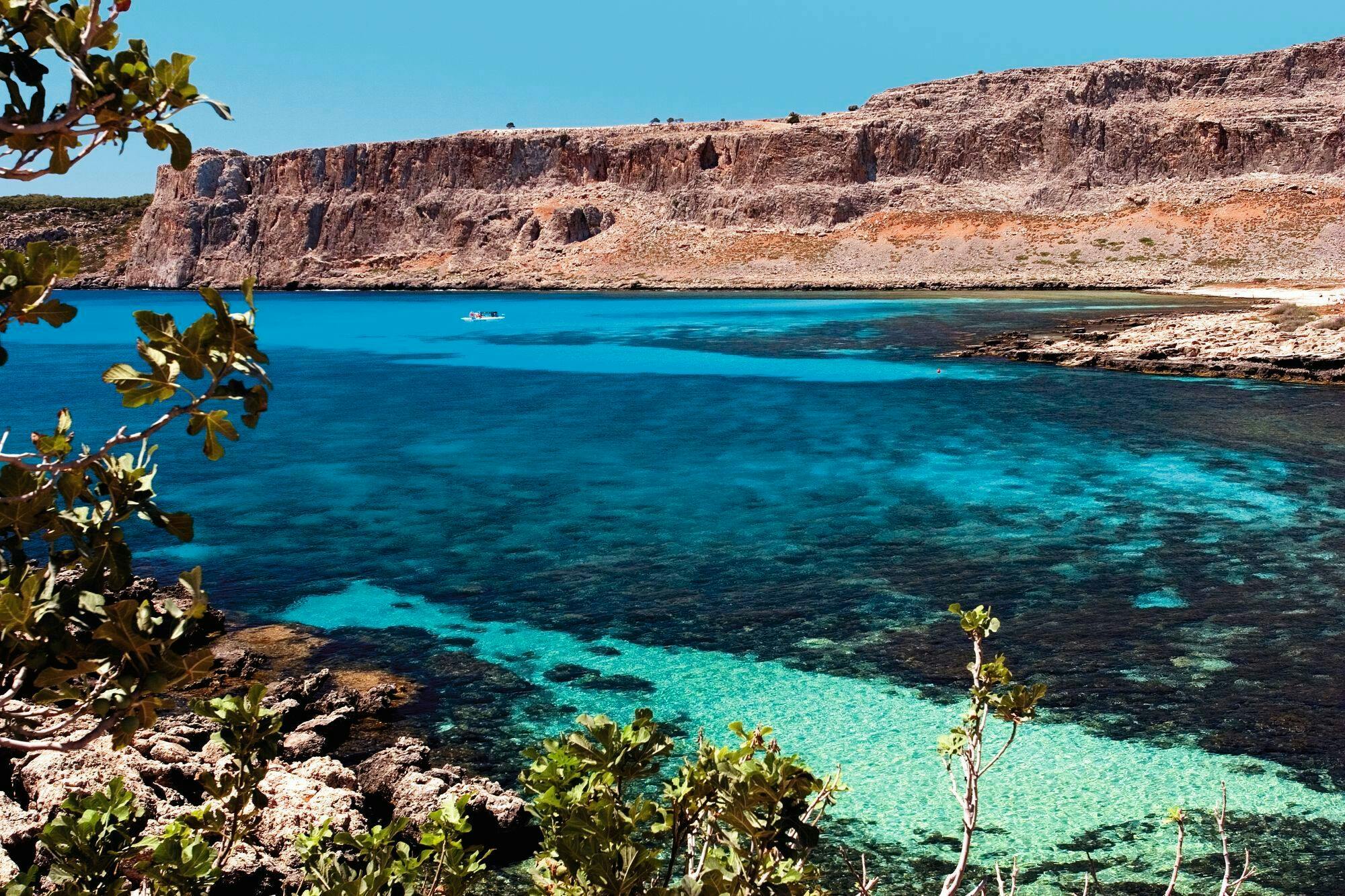 Rhodes semi private half-day catamaran cruise