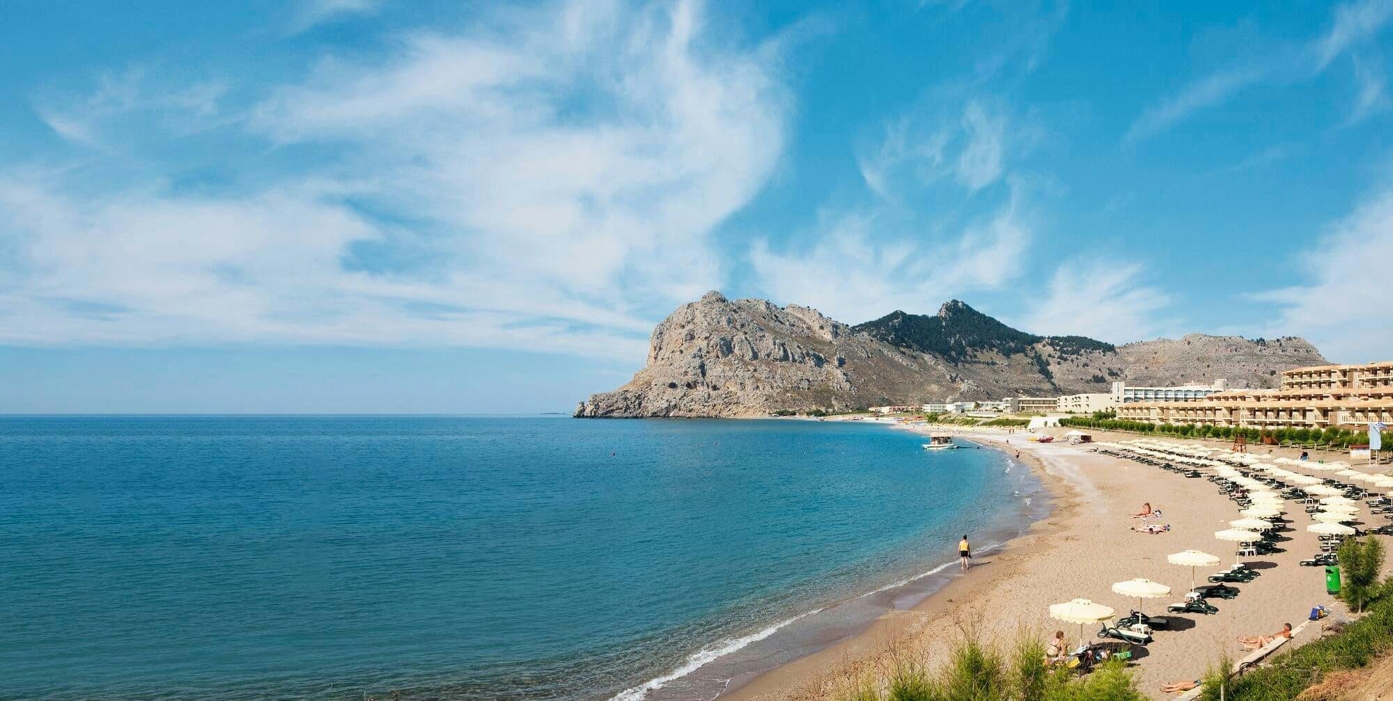 Rhodes semi private half-day catamaran cruise