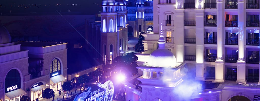 Navetta serale per il viale dello shopping Land of Legends