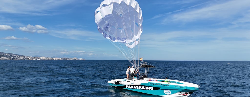 Parasailing experience in Fuengirola