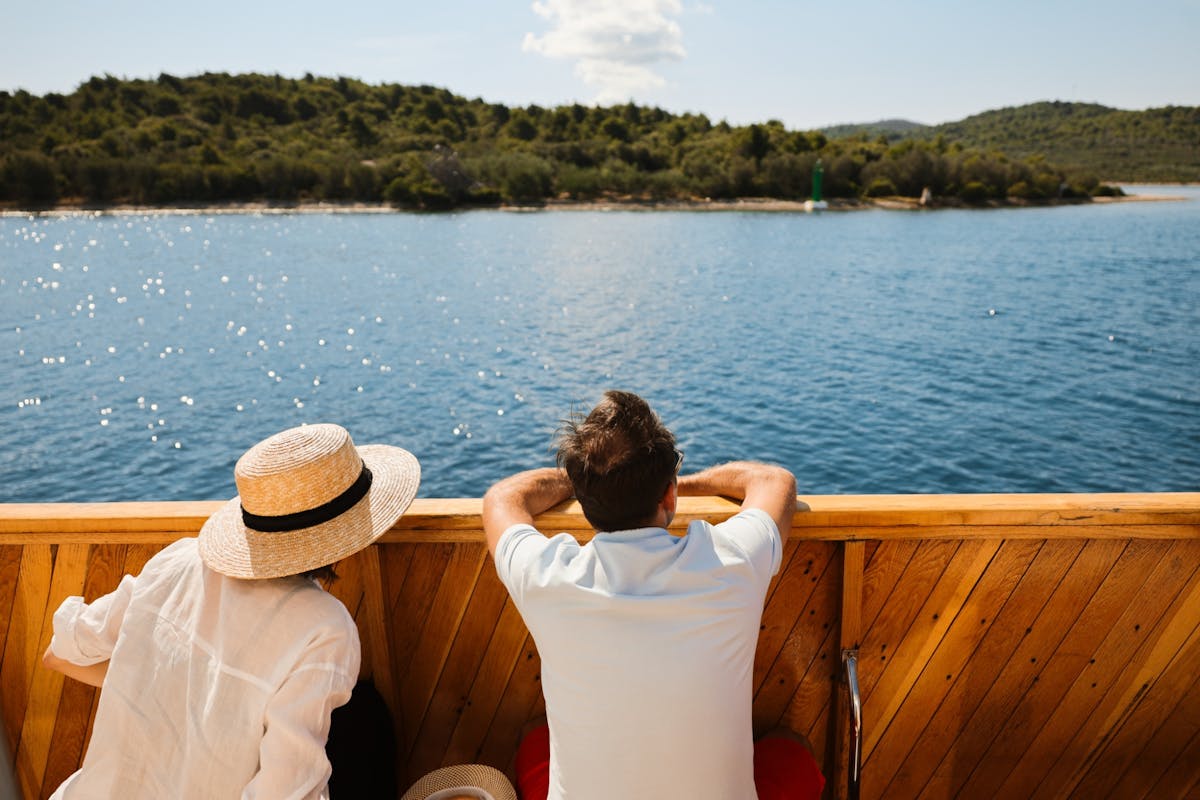 Ganztägige Bootstour zum Nationalpark Kornati und zur Bucht von Telašćica