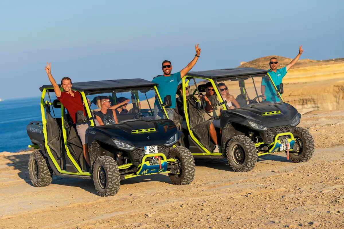Gozo & Blue Lagoon 4x4 All-Action UTV Sunset Safari