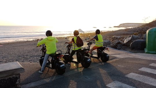 E-scooter guided tour of Maspalomas and Meloneras at sunset