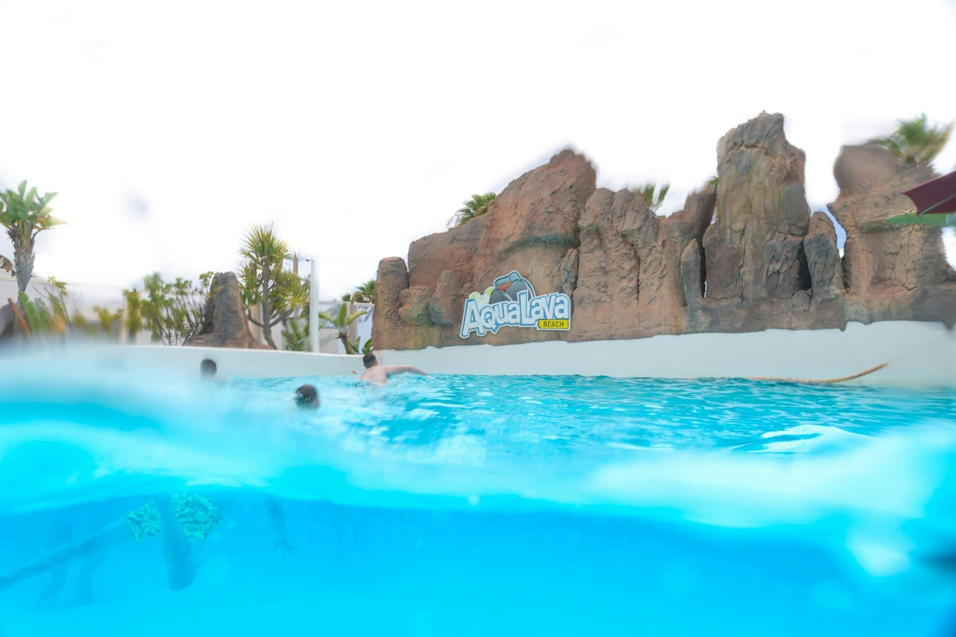Aqualava Waterpark Entrance