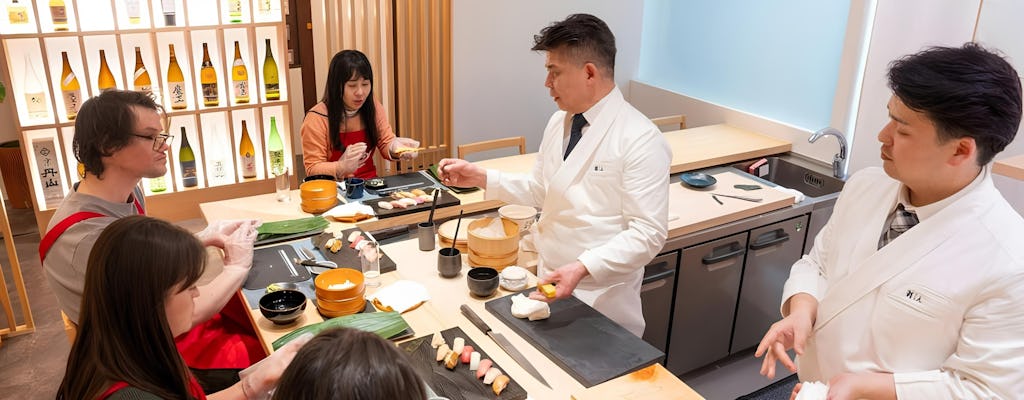 Experiência de preparação de sushi em Kyoto com um chef profissional