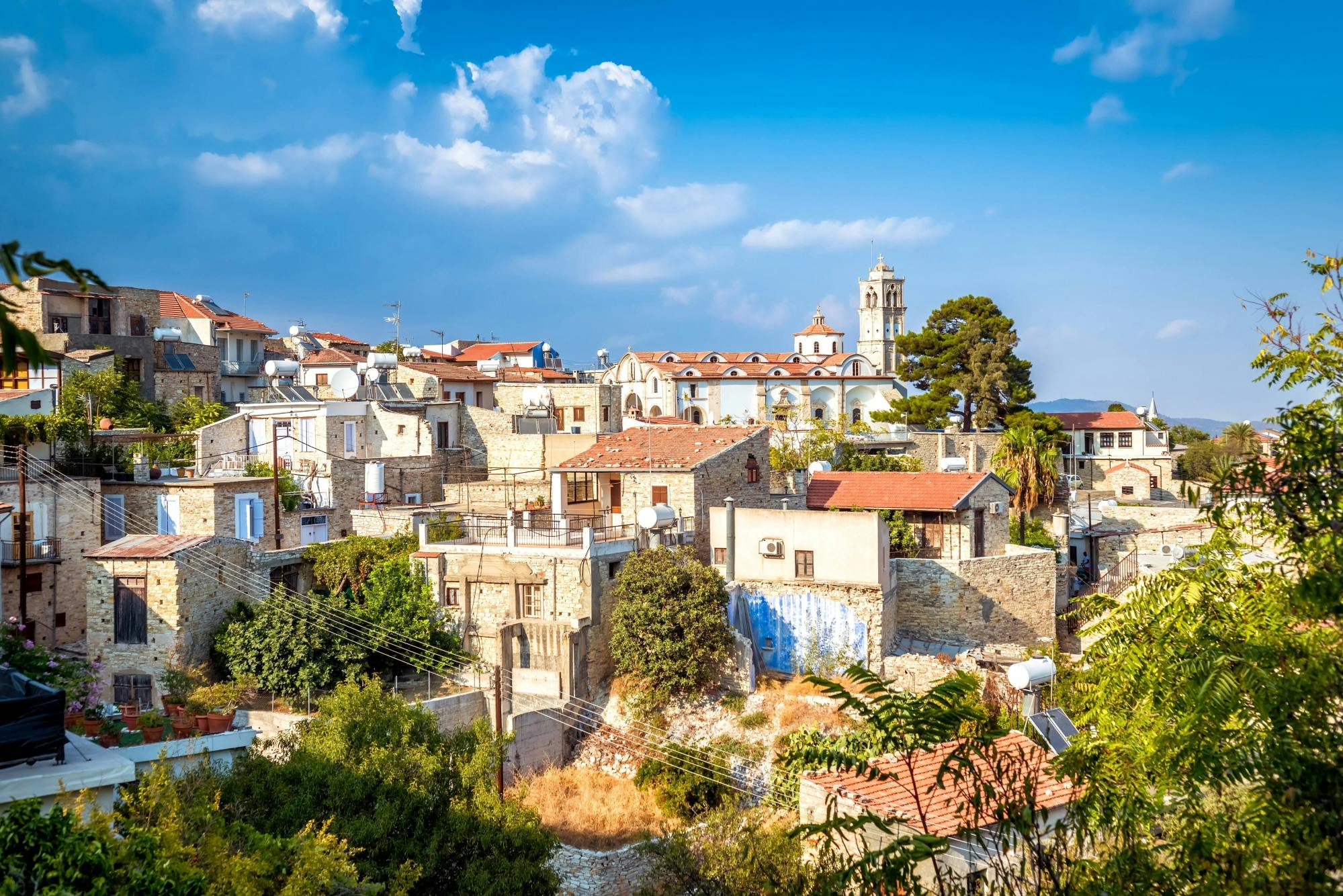 Full-day guided tour of Fikardou, Machairas and Lefkara